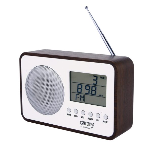 rádio digital com lcd