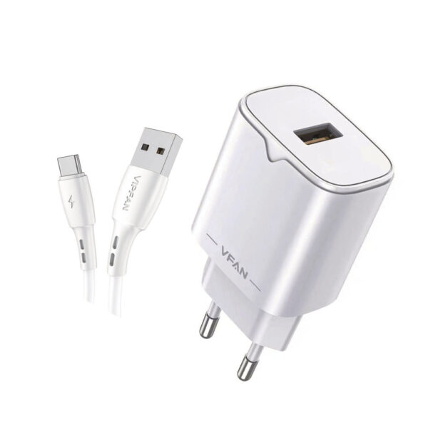 Carregador Rápido USB-C com 18W