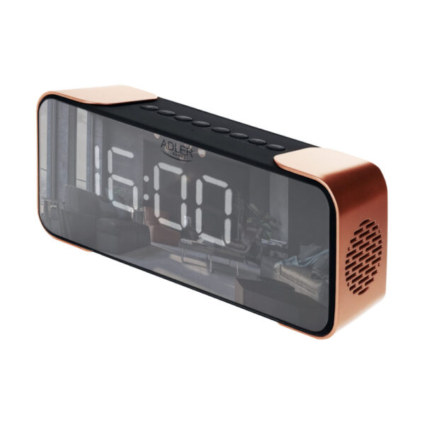 Rádio Despertador com Bluetooth - Cobre