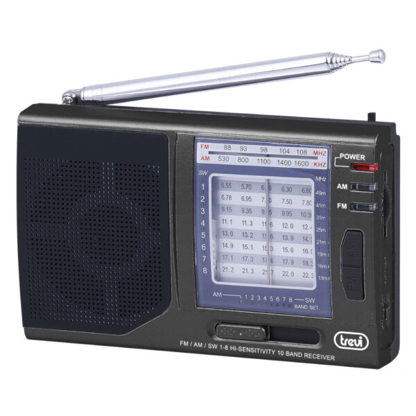 Rádio FM Portátil - MB 728 - Cinzento - Image 2