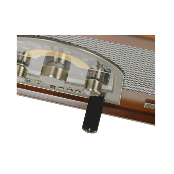 Gira-Discos Vintage Stereo com USB - TT 1040 - Image 2