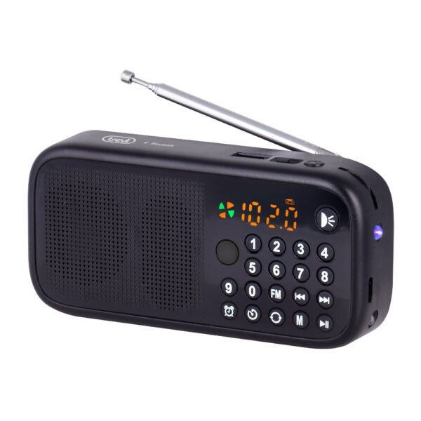 Rádio Portátil com Bluetooth, MP3 e SD - DR 7F40 BT