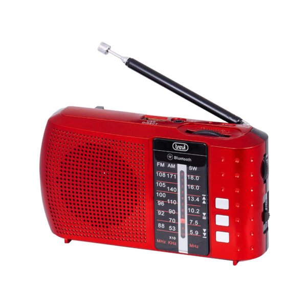 Rádio AM/FM Portátil c/ BT/USB/SD - RA 7F20 - Vermelho