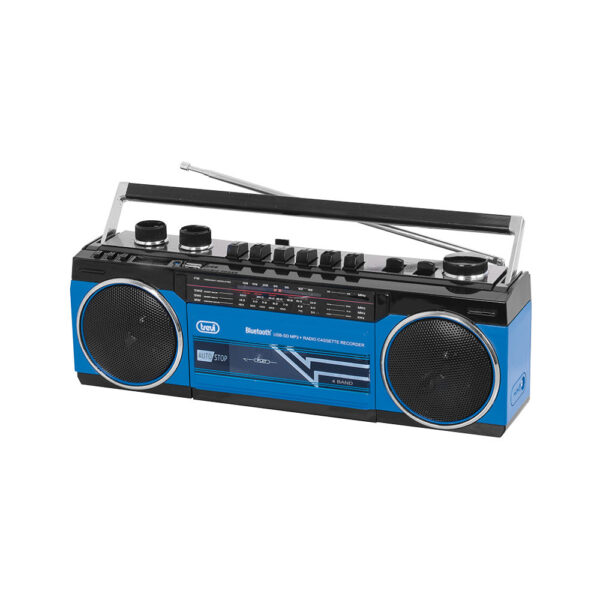 Rádio Gravador Portátil Cassete/USB/SD/BT - RR 501