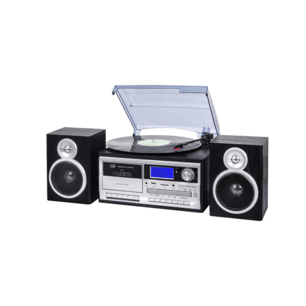 Gira-discos Stereo 25W Bluetooth TT 1070 - Preto