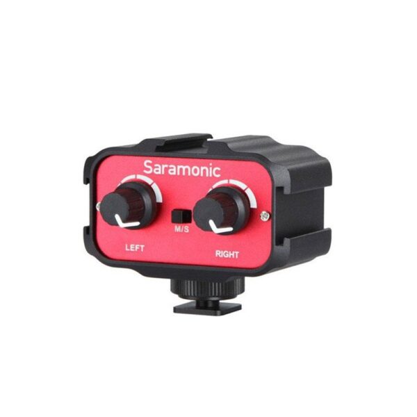 Adaptador Misturador Microfone para DSLR